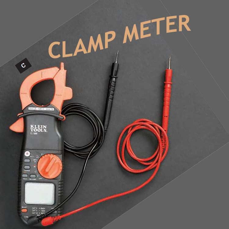 clamp meter, electrical tools names with pictures